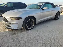 Salvage cars for sale at Arcadia, FL auction: 2018 Ford Mustang