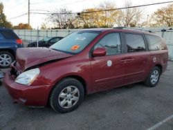 KIA salvage cars for sale: 2010 KIA Sedona LX