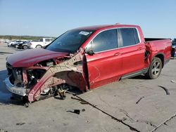 Salvage cars for sale at Grand Prairie, TX auction: 2023 Honda Ridgeline RTL