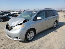 Carros salvage sin ofertas aún a la venta en subasta: 2013 Toyota Sienna XLE