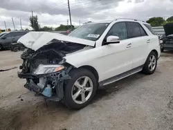 Mercedes-Benz gle-Class salvage cars for sale: 2017 Mercedes-Benz GLE 350