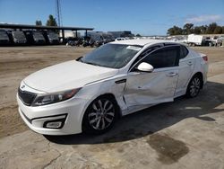 Salvage cars for sale at Hayward, CA auction: 2015 KIA Optima EX