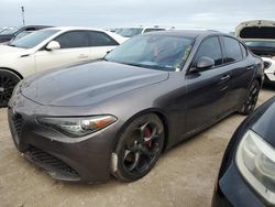 Salvage cars for sale at Riverview, FL auction: 2018 Alfa Romeo Giulia