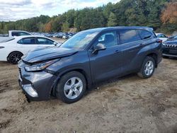 Salvage cars for sale from Copart North Billerica, MA: 2022 Toyota Highlander L