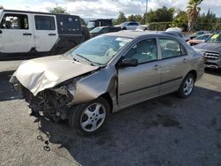 Salvage cars for sale at San Martin, CA auction: 2008 Toyota Corolla CE