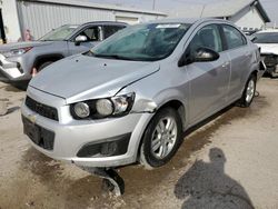 Salvage cars for sale at Pekin, IL auction: 2015 Chevrolet Sonic LT