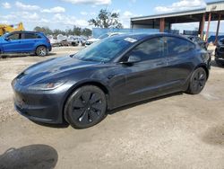 Salvage cars for sale at Riverview, FL auction: 2024 Tesla Model 3