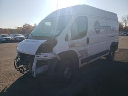 Salvage cars for sale at New Britain, CT auction: 2019 Dodge RAM Promaster 2500 2500 High