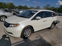 Salvage cars for sale at Madisonville, TN auction: 2017 Honda Odyssey EXL