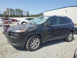 Salvage cars for sale at Spartanburg, SC auction: 2015 Jeep Cherokee Latitude