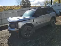 Salvage cars for sale at Center Rutland, VT auction: 2022 Ford Bronco Sport Outer Banks