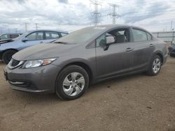 Honda salvage cars for sale: 2013 Honda Civic LX