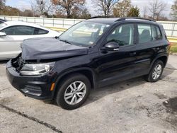 Salvage cars for sale at Bridgeton, MO auction: 2017 Volkswagen Tiguan S