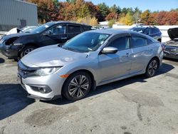 Salvage cars for sale at Exeter, RI auction: 2018 Honda Civic EX