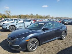 Salvage cars for sale at Des Moines, IA auction: 2021 Honda Civic EX