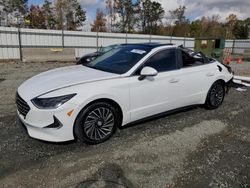 Salvage cars for sale at Spartanburg, SC auction: 2023 Hyundai Sonata Hybrid