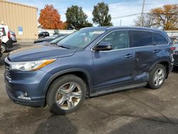 Toyota Highlander Vehiculos salvage en venta: 2015 Toyota Highlander Limited