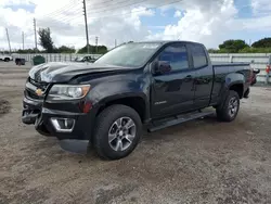 Chevrolet salvage cars for sale: 2018 Chevrolet Colorado Z71