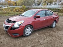 Salvage cars for sale at Davison, MI auction: 2017 Nissan Versa S