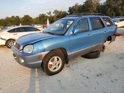 Salvage cars for sale at Ocala, FL auction: 2004 Hyundai Santa FE GLS