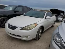 Flood-damaged cars for sale at auction: 2006 Toyota Camry Solara SE