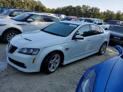 Pontiac G8 salvage cars for sale: 2008 Pontiac G8 GT