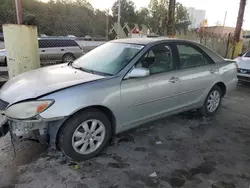 Salvage cars for sale at Gaston, SC auction: 2003 Toyota Camry LE