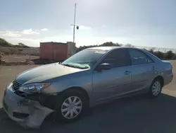 Toyota Camry le salvage cars for sale: 2005 Toyota Camry LE