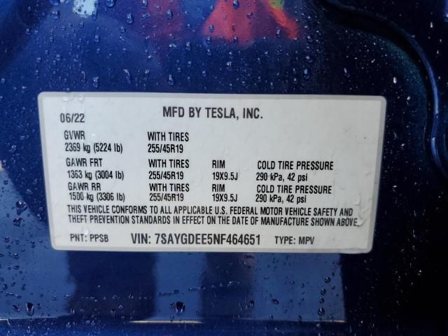 2022 Tesla Model Y