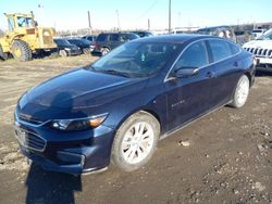 Chevrolet salvage cars for sale: 2018 Chevrolet Malibu LT