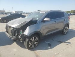 KIA salvage cars for sale: 2013 KIA Sportage EX