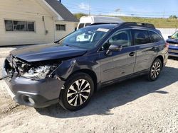 Salvage cars for sale at Northfield, OH auction: 2017 Subaru Outback 2.5I Limited