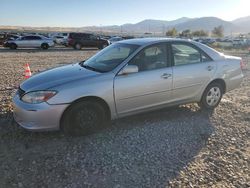 Salvage cars for sale at Magna, UT auction: 2002 Toyota Camry LE