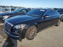 Salvage cars for sale at Riverview, FL auction: 2019 Mercedes-Benz S 560