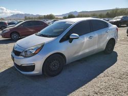 Salvage cars for sale from Copart Las Vegas, NV: 2017 KIA Rio LX