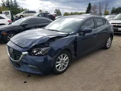 Mazda salvage cars for sale: 2018 Mazda 3 Touring