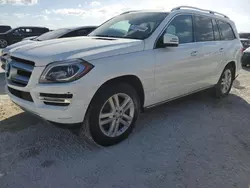 Salvage cars for sale at Arcadia, FL auction: 2015 Mercedes-Benz GL 350 Bluetec