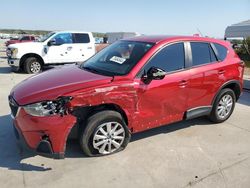 Salvage cars for sale at Grand Prairie, TX auction: 2015 Mazda CX-5 Sport