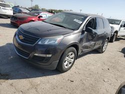 Salvage cars for sale at Indianapolis, IN auction: 2013 Chevrolet Traverse LS