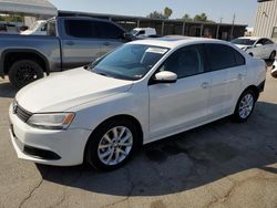 Volkswagen salvage cars for sale: 2012 Volkswagen Jetta SE