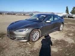 Salvage cars for sale at American Canyon, CA auction: 2016 Tesla Model S