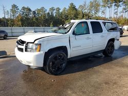 Salvage cars for sale at Harleyville, SC auction: 2012 Chevrolet Suburban C1500 LT