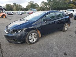 Salvage cars for sale from Copart Eight Mile, AL: 2014 Honda Civic LX