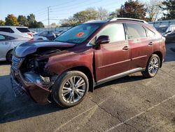 Salvage cars for sale at Moraine, OH auction: 2015 Lexus RX 350 Base