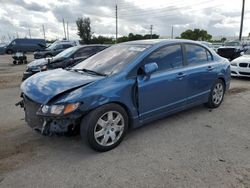 2009 Honda Civic LX en venta en Miami, FL