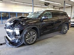 Salvage cars for sale from Copart Pasco, WA: 2020 Toyota Highlander Hybrid Platinum