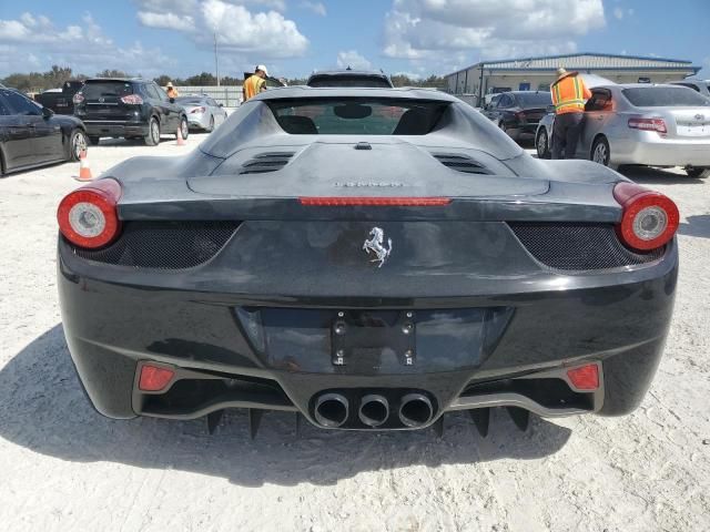 2012 Ferrari 458 Spider