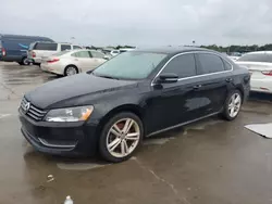 Carros dañados por inundaciones a la venta en subasta: 2014 Volkswagen Passat SE