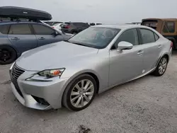 Salvage cars for sale at Riverview, FL auction: 2014 Lexus IS 250