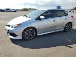 Salvage cars for sale at Kapolei, HI auction: 2017 Toyota Corolla IM